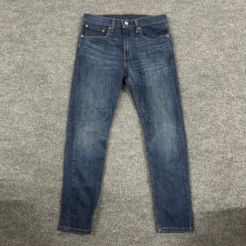 Levi's Jeans Mens Size 32x30 Blue Slim Fit Stretch Denim Dark Wash Casual Pants